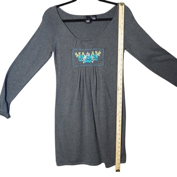 Nick & Mo Floral Embroidered Ruffle Sleeve Mini Dress - Picture 10 of 11